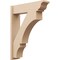 Ekena Millwork 7 1/2-in W x 28-in D x 36-in H Balboa Trad Rough Cedar Woodgrain TimberThane Outlooker, Primed Tan OUTUR075X28X36BOA04RCPR - alternate 1
